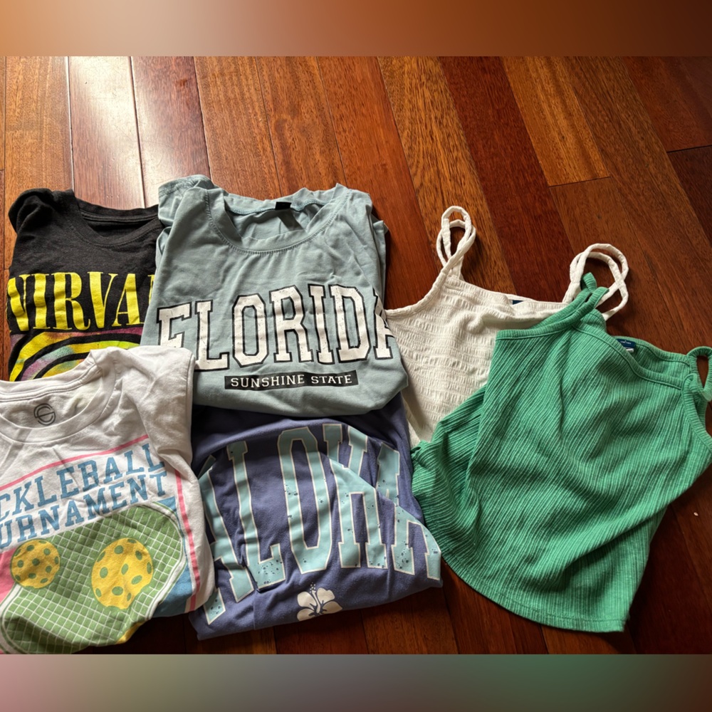 Tween 10-12 lot of shirts
